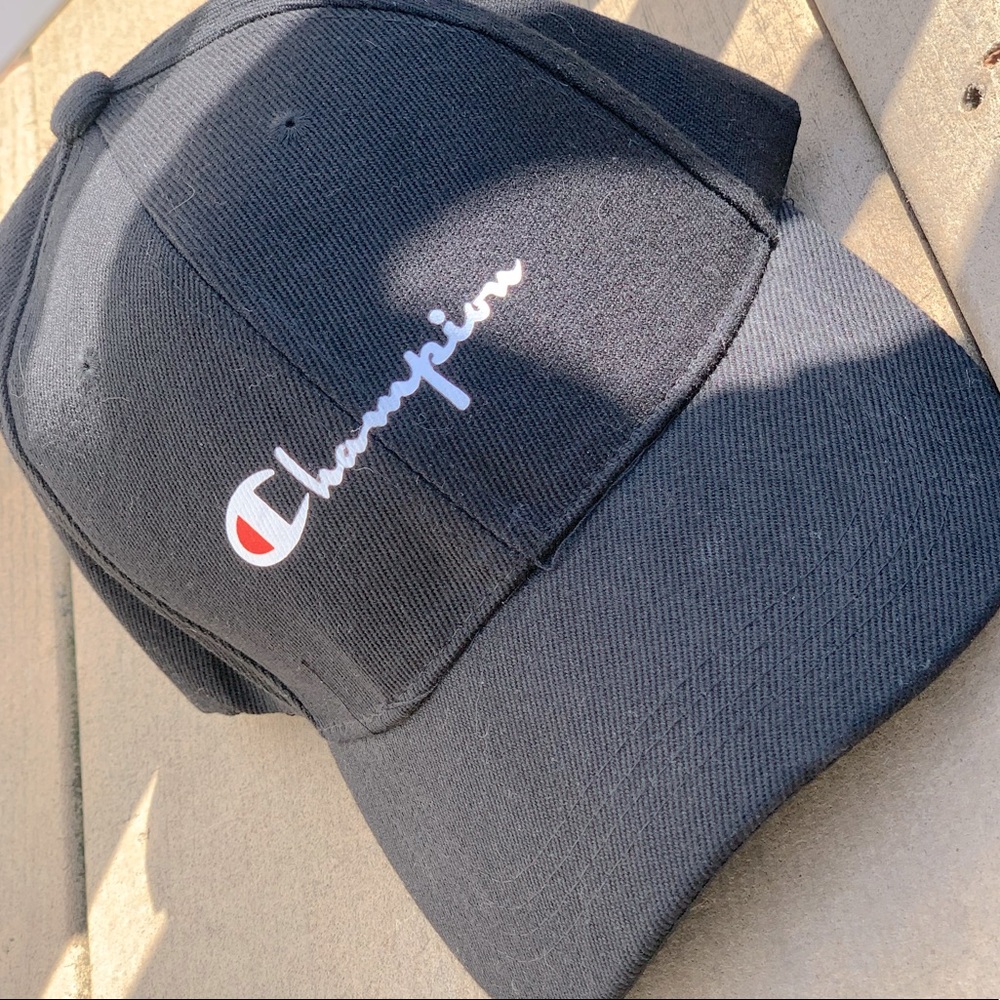 Champion snap back hat